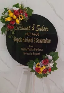Papan Akrilik Ucapan Ulang Tahun Cidadap